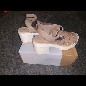 Call It Spring Sandal with Block Heel